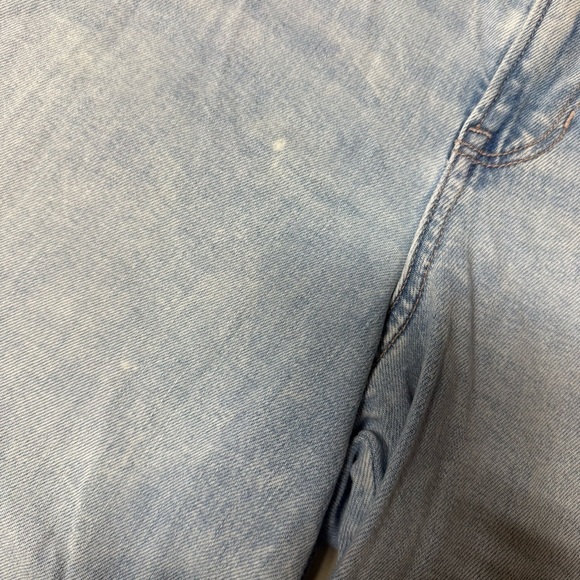 American Eagle Womens Super High Rise Baggy Wide Leg Jean Size 16 Denim - Picture 8 of 15